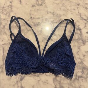 FREE Victoria's Secret Blue Lace Mesh Bralette